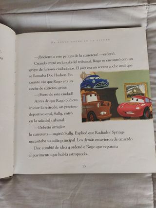 Libro de los Cars Disney
