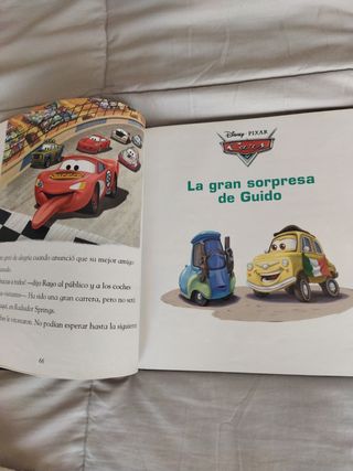 Libro de los Cars Disney