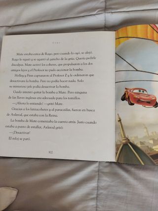 Libro de los Cars Disney