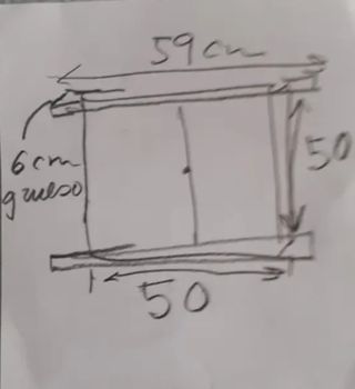 Mesa Ventana madera antigua 