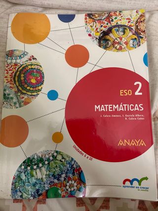 Matemáticas, 2ESO