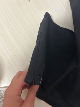 top de vestir negro