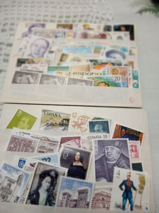 475 sellos nuevos 1975.  1982