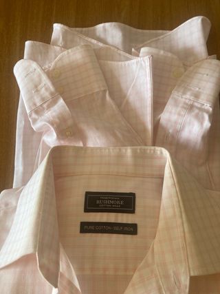 Camisa hombre marca Rushmore T- 3 100% algodon