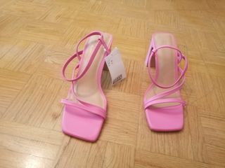 Sandalias rosas de H&M