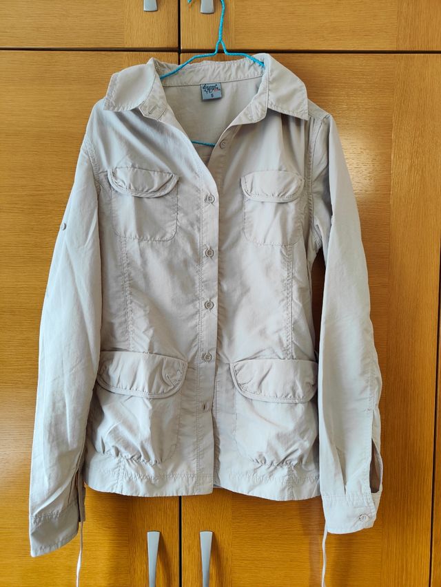 Camisa Coronal Tapioca Caqui