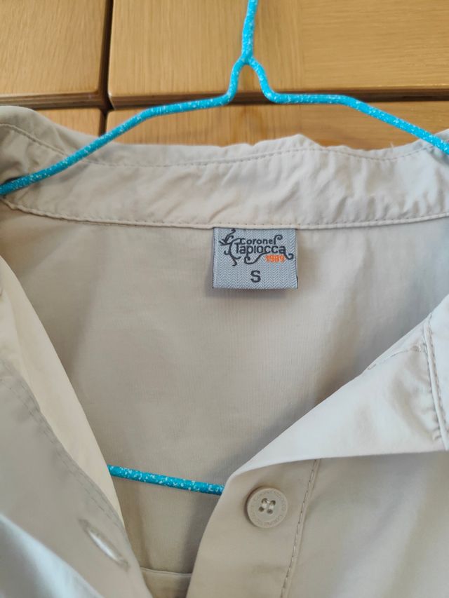 Camisa Coronal Tapioca Caqui