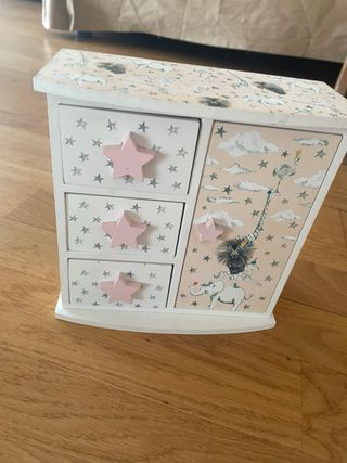Joyero infantil madera 