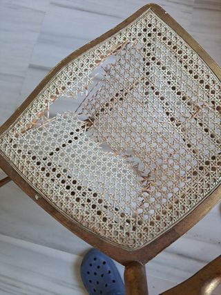 Dos sillas vintage art noveau