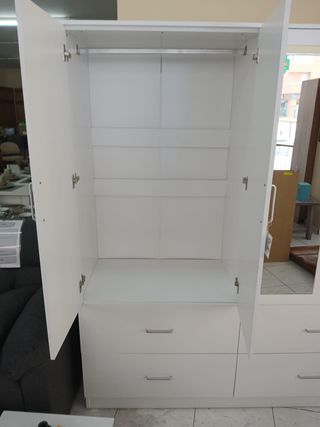 ARMARIO DE 2-3 y 4 PUERTAS CON CAJONES