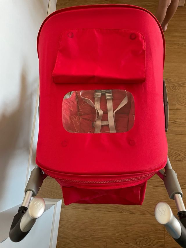 Maclaren Techno XT Silla de paseo, Cardinal/plata