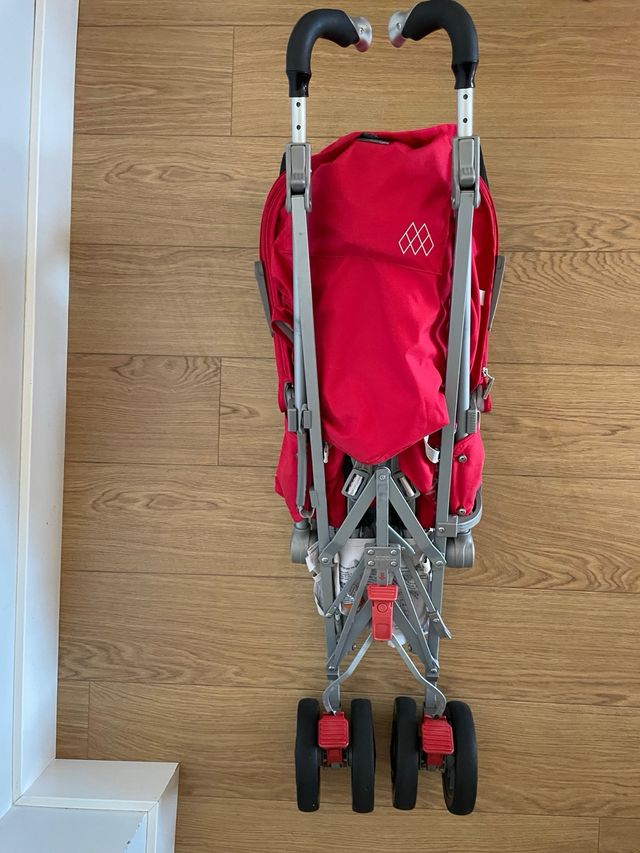 Maclaren Techno XT Silla de paseo, Cardinal/plata
