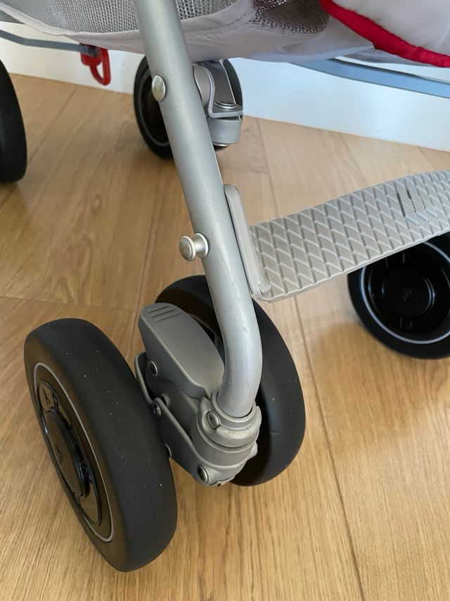 Maclaren Techno XT Silla de paseo, Cardinal/plata