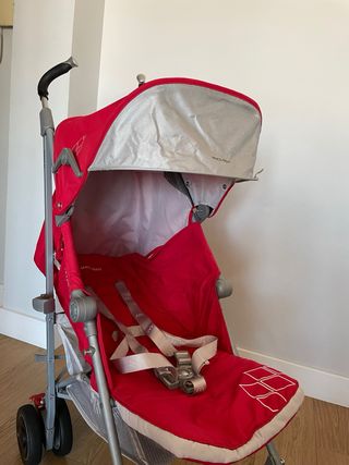 Maclaren Techno XT Silla de paseo, Cardinal/plata