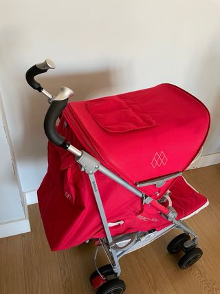 Maclaren Techno XT Silla de paseo, Cardinal/plata
