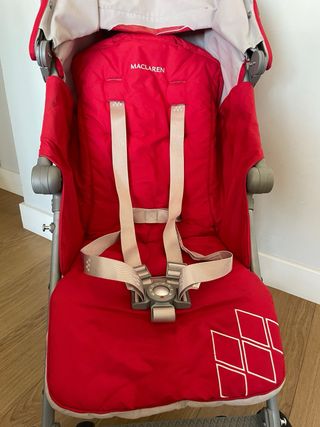 Maclaren Techno XT Silla de paseo, Cardinal/plata