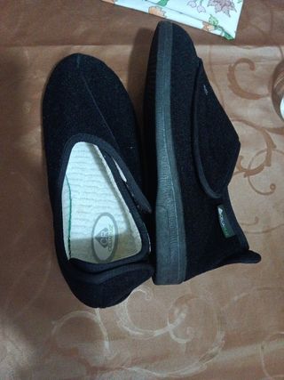 Zapato ortopédico negro número 38