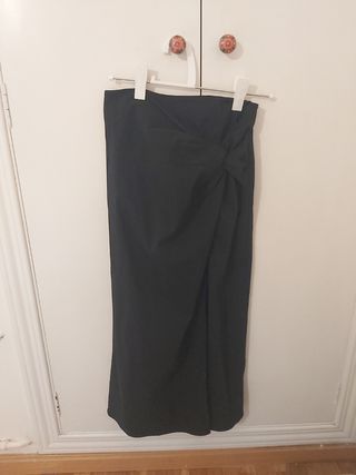 Falda larga pull&bear