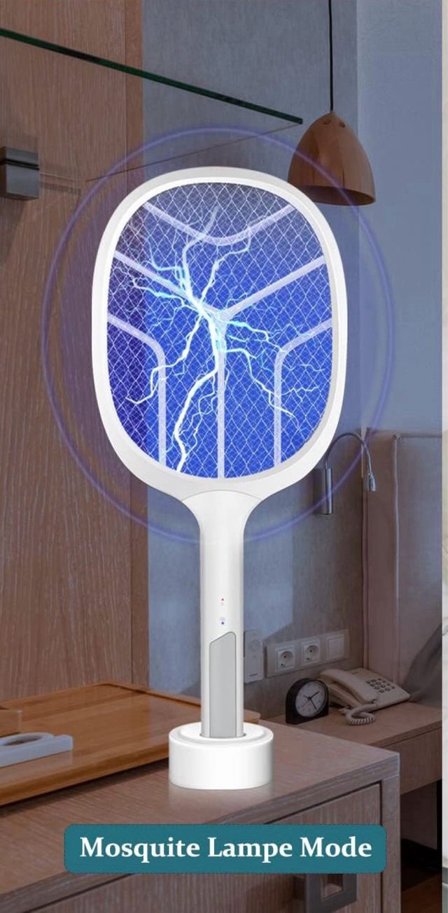 Racchetta Zanzare Elettrica Ricaricabile 2in1