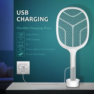 Racchetta Zanzare Elettrica Ricaricabile 2in1