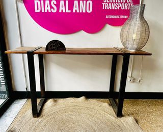 Vendo consola estilo industrial