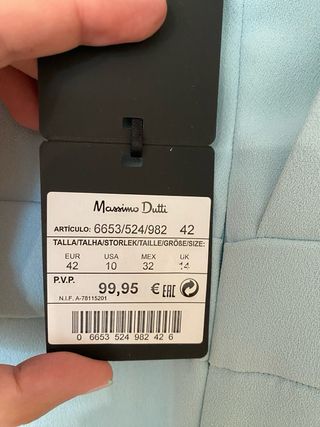 Mono/Peto Massimo Dutti