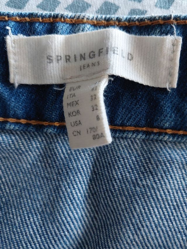 Minifalda tejana mujer T.42 springfield