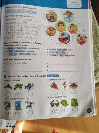 Libro de Activity book 6° primaria