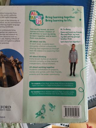 Libro de Activity book 6° primaria