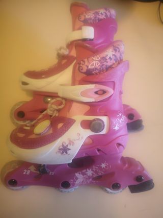PATINES RUEDAS EN LINEA NIÑAS T 25-28