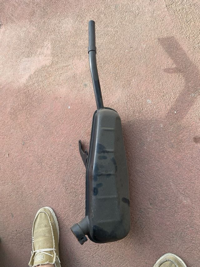 Escape de lambretta nuevo de la epoca