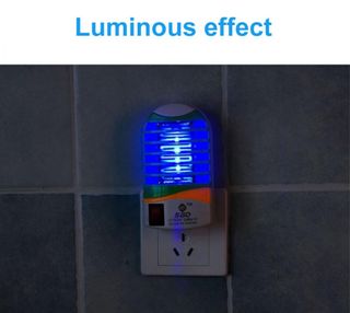 Trampa exterminadora de insectos enchufable