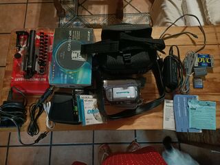 Cámara de video y accesorios