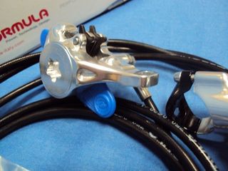 NUEVOS Frenos Formula R1 Plata Regulación Maneta