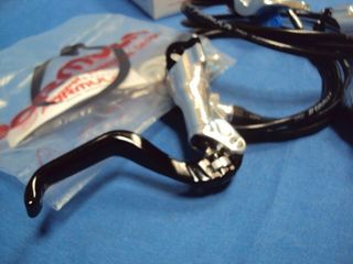 NUEVOS Frenos Formula R1 Plata Regulación Maneta