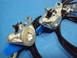 NUEVOS Frenos Formula R1 Plata Regulación Maneta