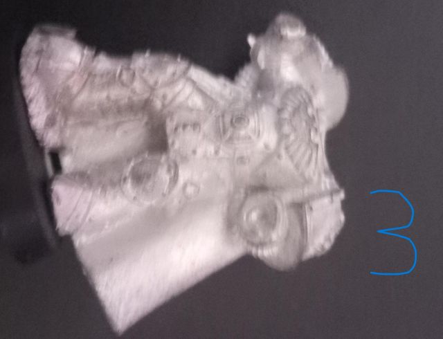 Warhammer 40K Personajes marines incompletos