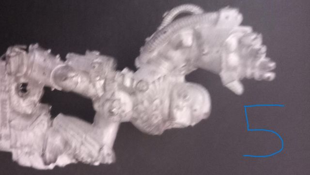 Warhammer 40K Personajes marines incompletos