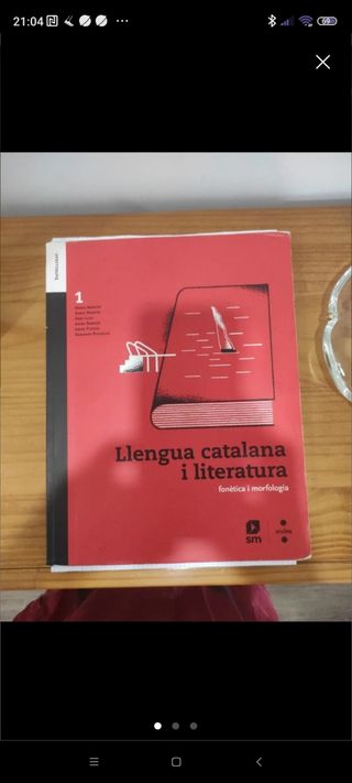 Libro de catalán 1 bachillerato 