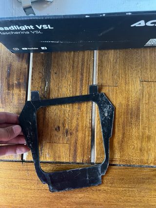 Faro acerbis y careta KTM