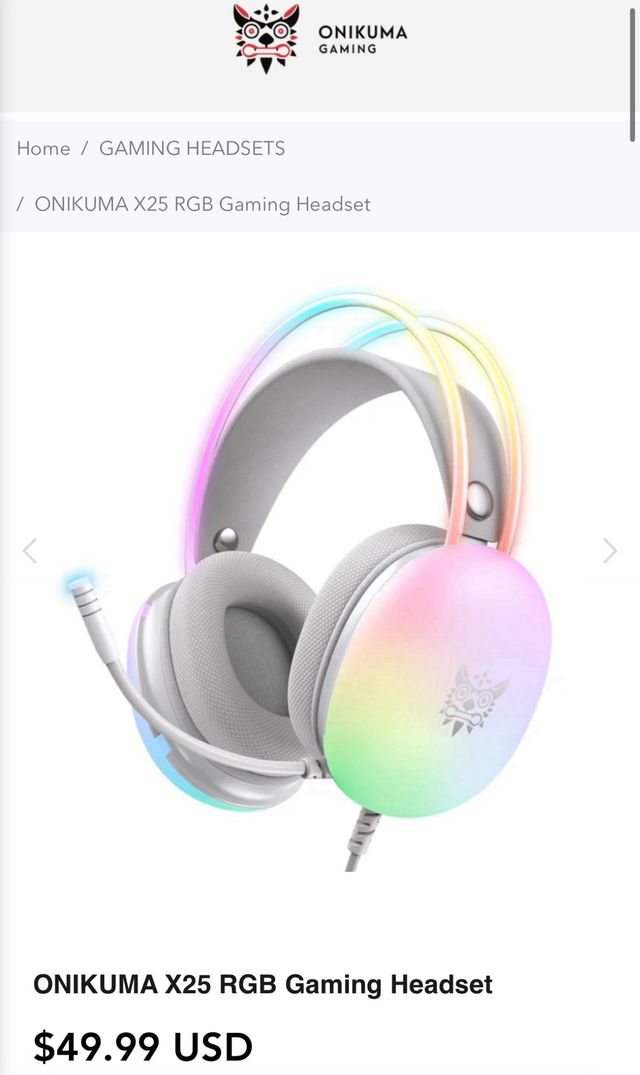 Cascos gaming ONIKUMA