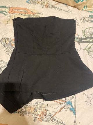 Top asimétrico talla S