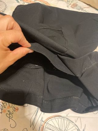 Top asimétrico talla S