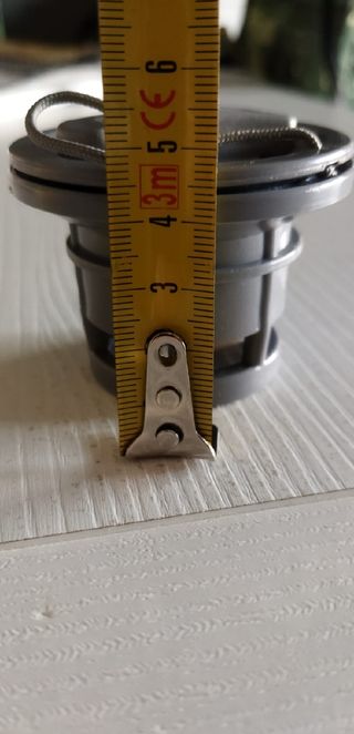 Válvula/tapón Kayak, Zodiak, paddle co