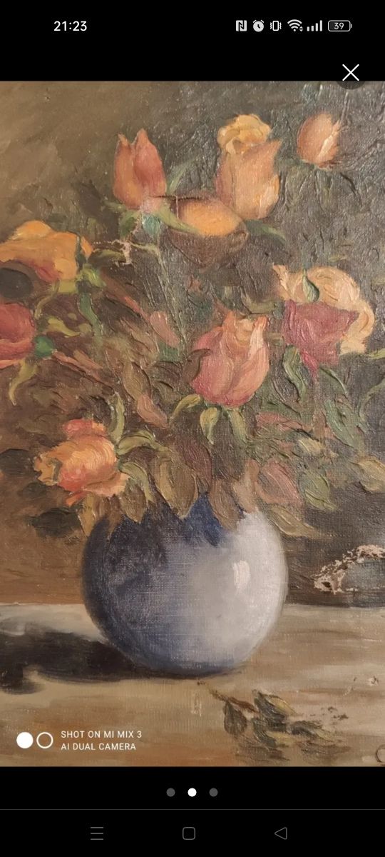 Cuadro antiguo Benito Mercader