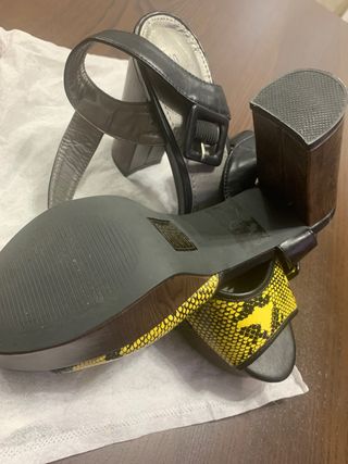 Zapatos 40. Sandalia Georges Rech Lujo Fiesta