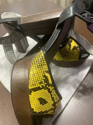 Zapatos 40. Sandalia Georges Rech Lujo Fiesta