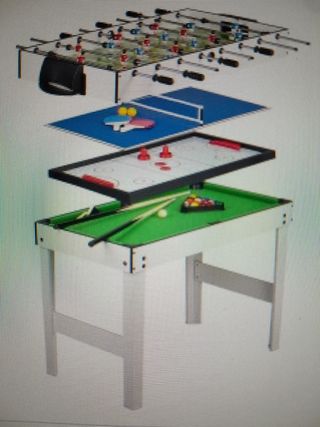 Futbolín Billar Hockey Pingpong