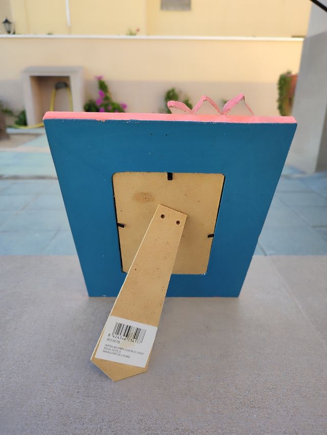 Portaretrato coral, nuevo con etiqueta