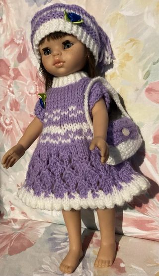 Conjunto de punto para muñeca